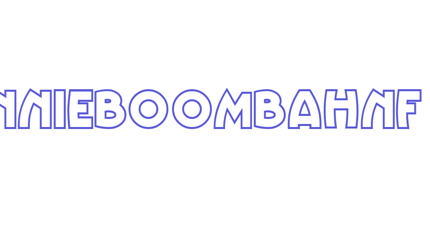 VinnieBoomBahNF Font