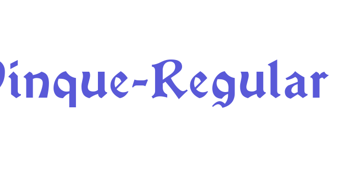 Vinque-Regular Font