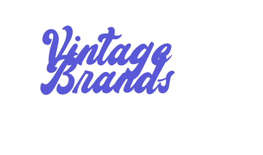 Vintage Brands Font Download