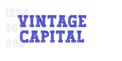 Vintage Capital-font-download