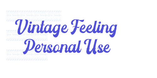 Vintage Feeling Personal Use-font-download