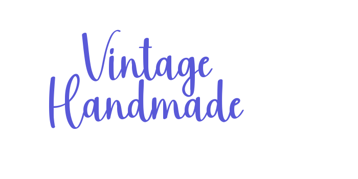 Vintage Handmade Font Download