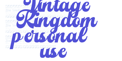 Vintage Kingdom personal use-font-download