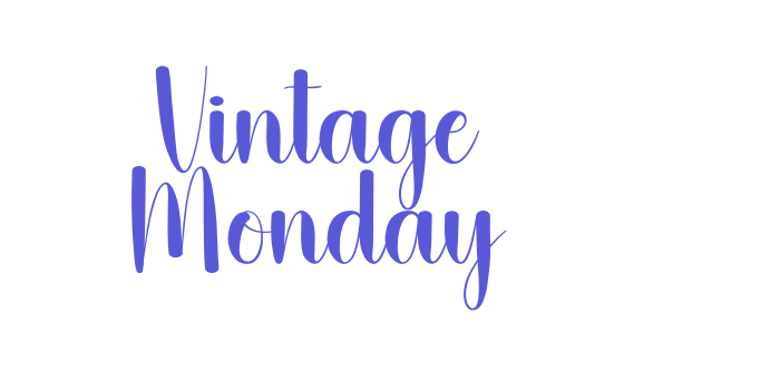 Vintage Monday Font