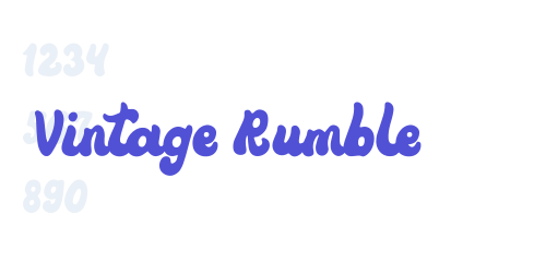 Vintage Rumble-font-download