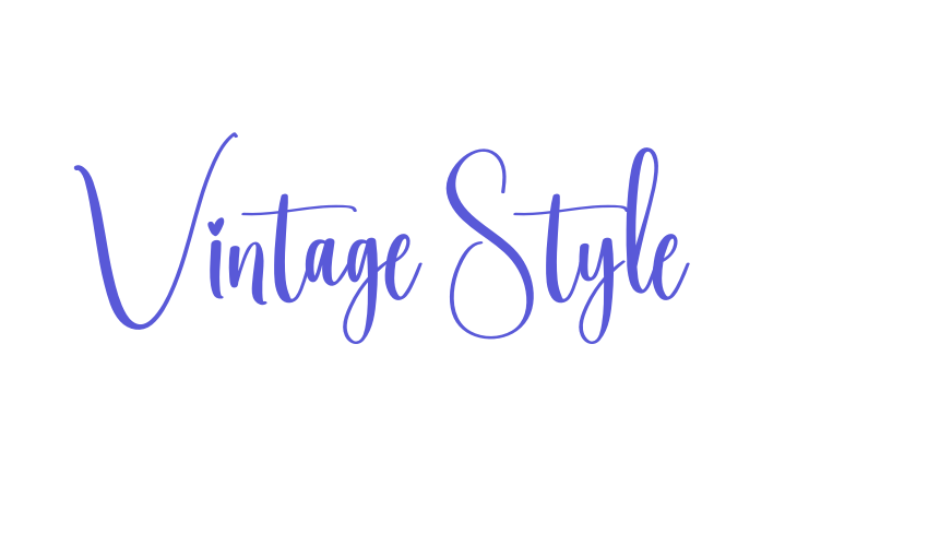 Vintage Style Font Download