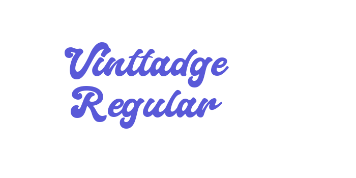 Vinttadge Regular Font Download