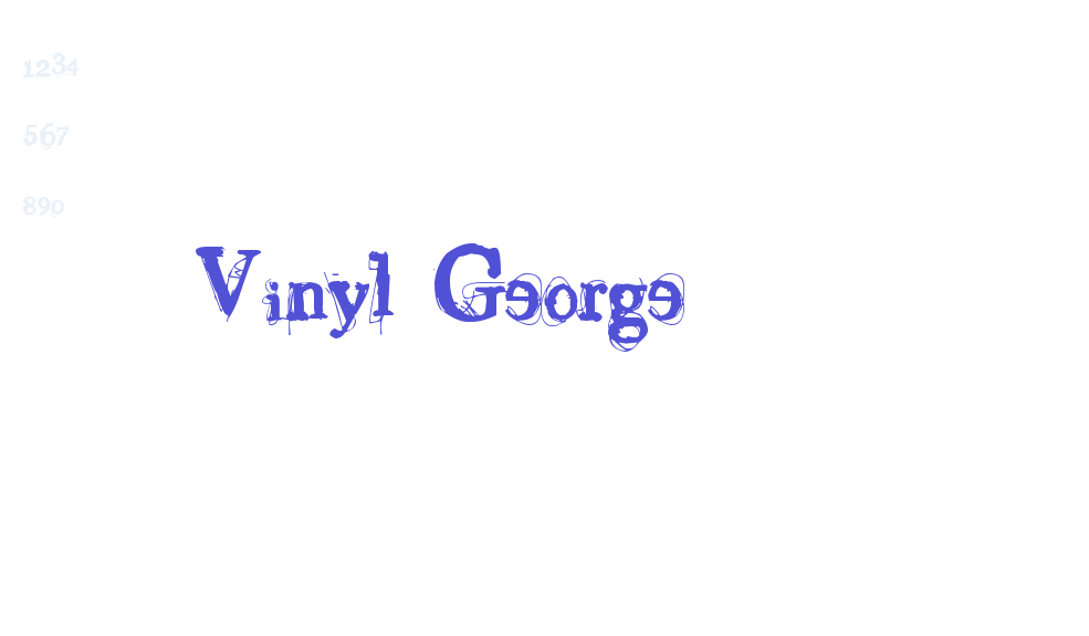 Vinyl George-font-download