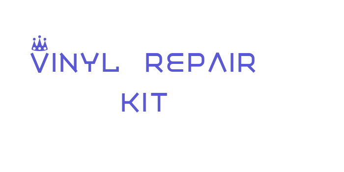 Vinyl repair kit Font Download