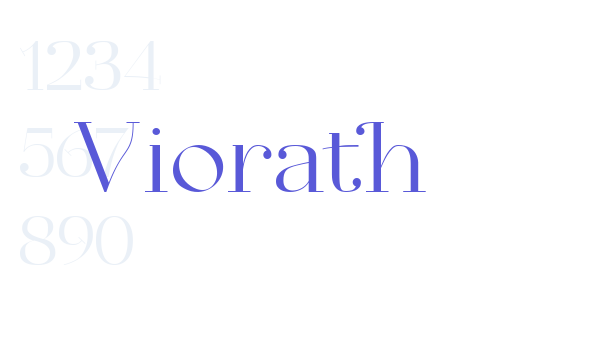 Viorath Font