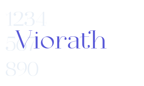 Viorath Font Download