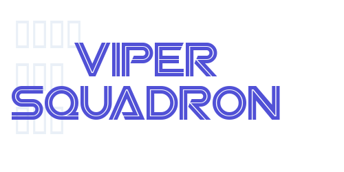 Viper Squadron-font-download