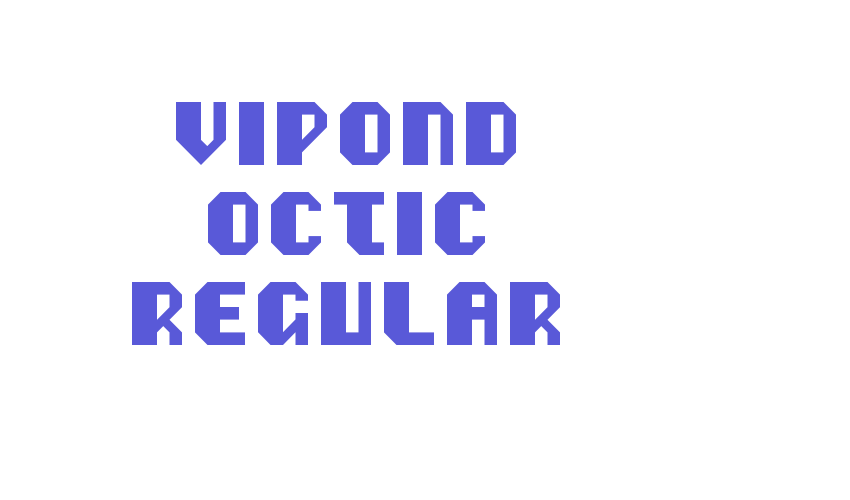 Vipond Octic Regular Font Download