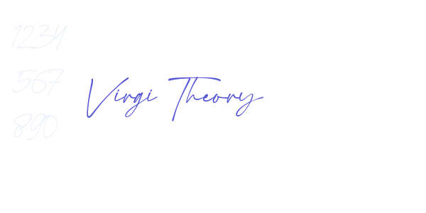 Virgi Theory font free