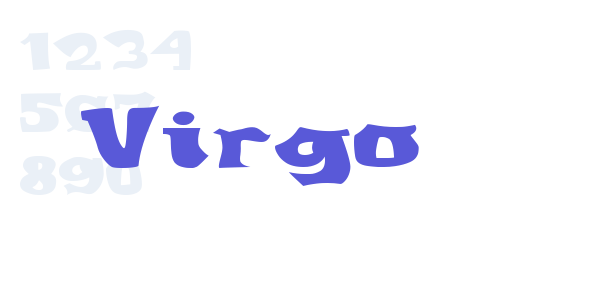 Virgo font