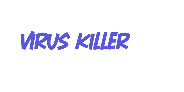 Virus Killer Font Download