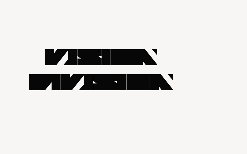 Vision Division Font