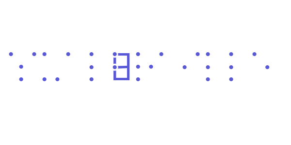 VisualBraille font free