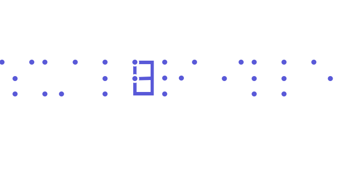 VisualBraille Font