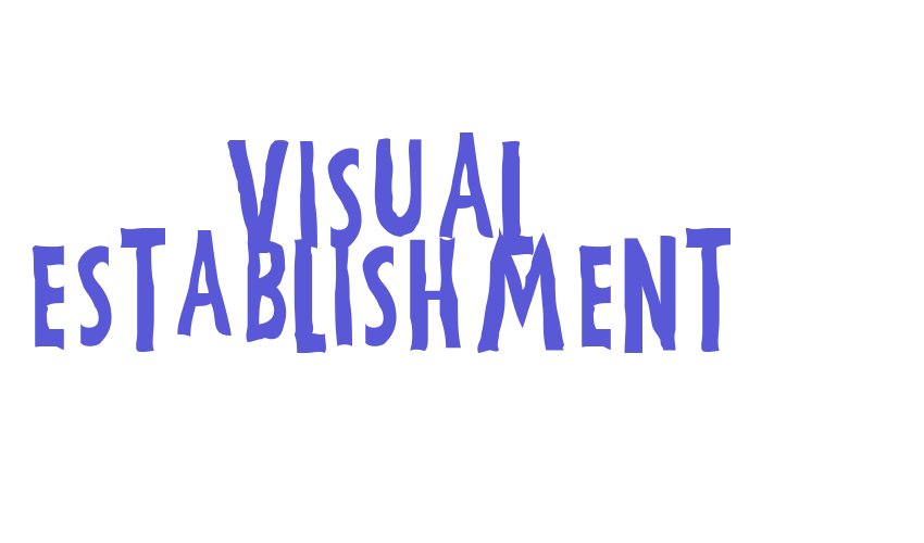 Visual Establishment Font Download