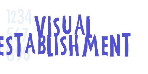 Visual Establishment-font-download