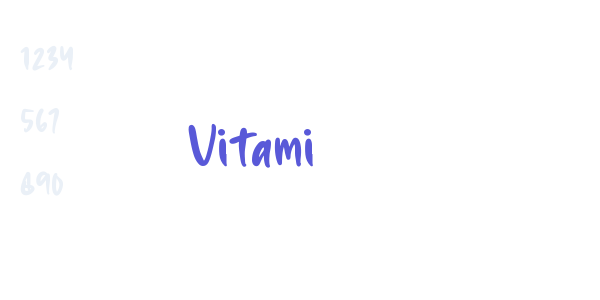 Vitami font free