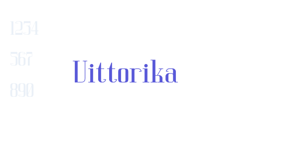 Vittorika font