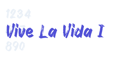 Vive La Vida I-font-download