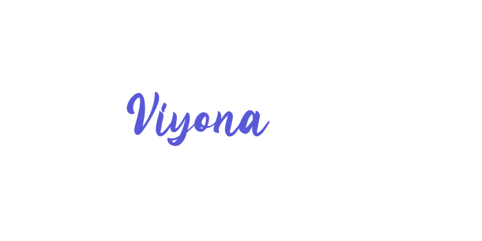 Viyona Font Download