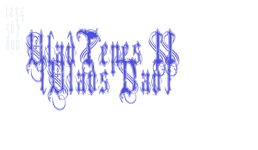 VladTepes II (Vlads Dad)-font-download