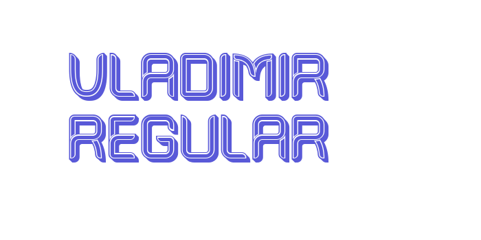 Vladimir Regular Font