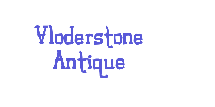 Vloderstone Antique Font Download