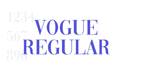 Vogue Regular-font-download
