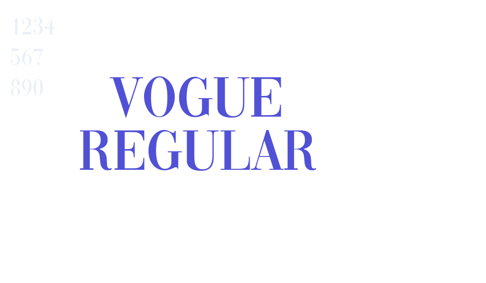 Vogue Regular-font-download