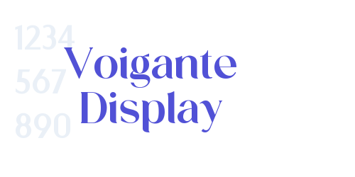 Voigante Display-font-download