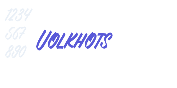 Volkhots font free