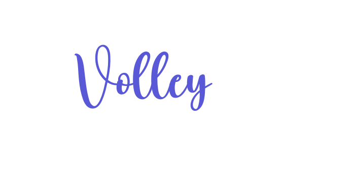 Volley Font