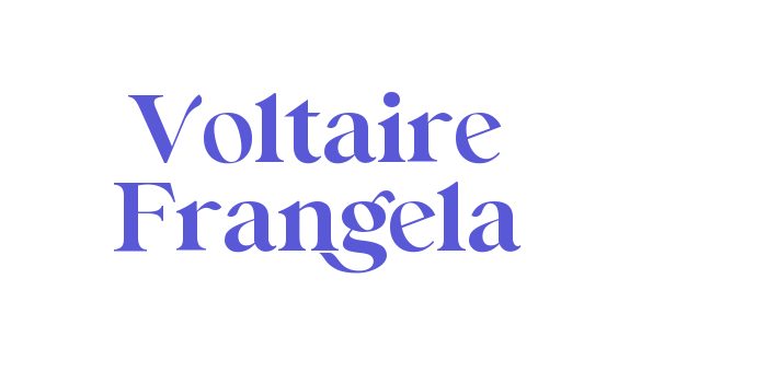 Voltaire Frangela Font Download