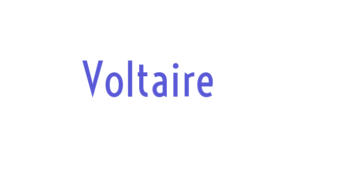 Voltaire Font Download