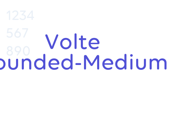Volte Rounded-Medium