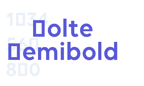 Volte Semibold Font Download