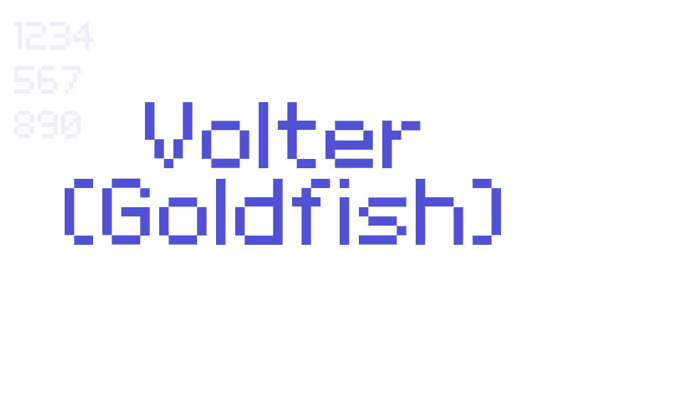 Volter (Goldfish)-font-download