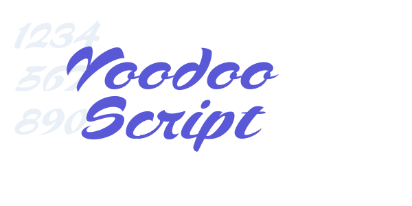 Voodoo Script font free