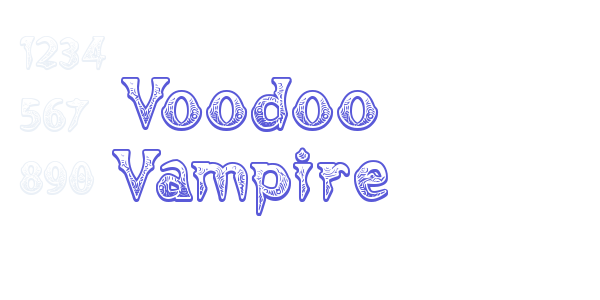 Voodoo Vampire font free