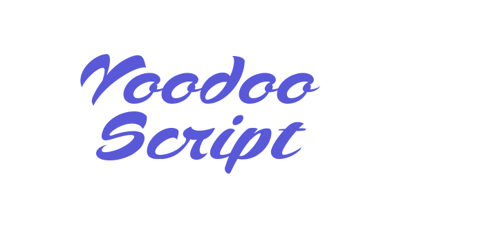 Voodoo Script Font Download