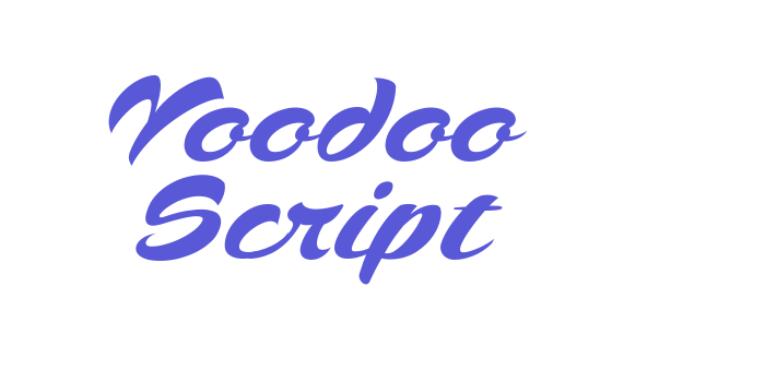 Voodoo Script Font