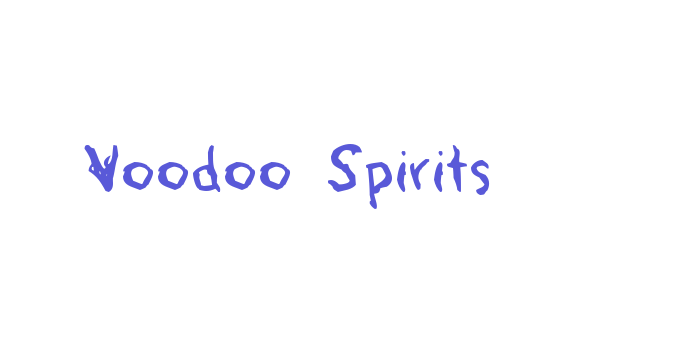 Voodoo Spirits Font Download