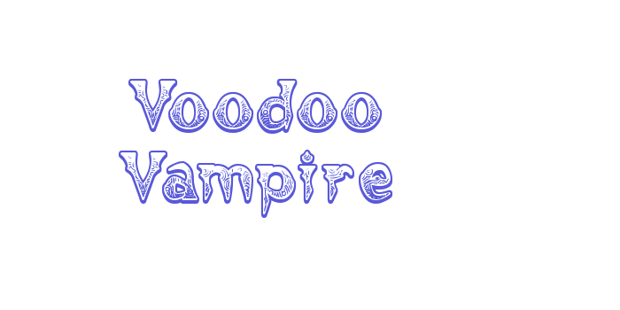 Voodoo Vampire Font Download