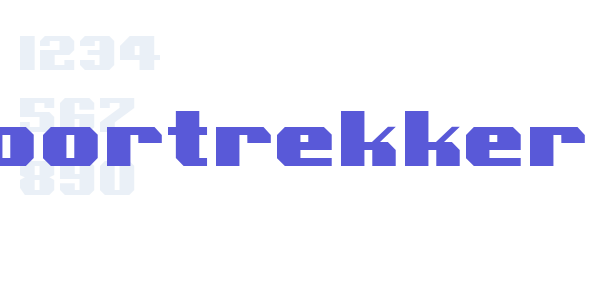 Voortrekker font free