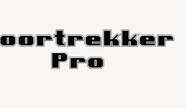 Voortrekker Pro Font